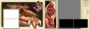 Free Classic Mehndi Wedding Album 12x36 PSD – Mandala Art