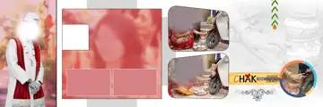 Free Elegant Wedding Album 12x36 PSD – Kolam Pattern