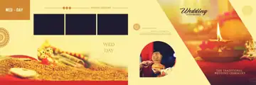 Free Fresh Indian Wedding Album 12x36 PSD – Lotus Design