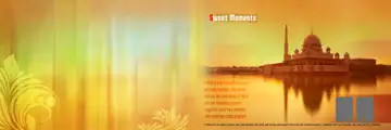 Free Fresh Muslim Wedding Album 10x30 PSD – Pastel Clouds