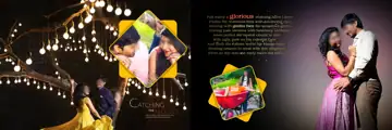 Free Fresh Pre-Wedding Album 12x36 PSD – Glitter Accents