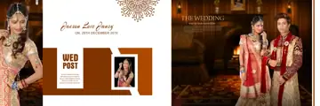 Free Graceful Karizma Wedding Album 12x36 PSD – Rose Petals