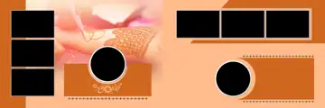 Free Graceful Wedding Album 12x36 PSD – Brush Strokes