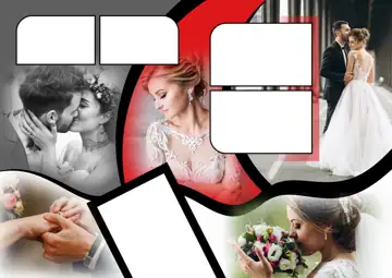 Free Graceful Wedding Photo Album 17x24 PSD – Lotus Design
