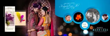 Free Grand Muslim Wedding Album 12x36 PSD – Rose Petals