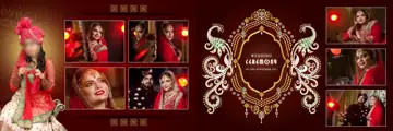 Free Luxury Wedding Album 12x36 PSD – Peacock Art