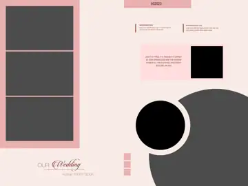 Free Luxury Wedding Photo Album 18x24 PSD – Royal Arch