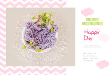 Free Minimal Birthday & Baby Album 12x18 PSD – Lotus Design
