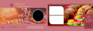 Free Minimal Wedding Album 12x36 PSD – Vintage Frame