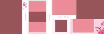 Free Modern Wedding Album 12x36 PSD – Lotus Design