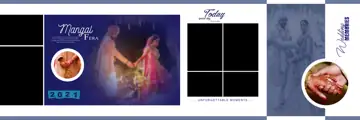 Free Modern Wedding Album 12x36 PSD – Royal Arch