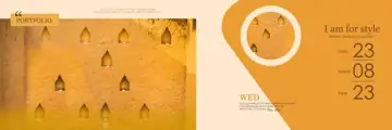 Free Modern Wedding Album 12x36 PSD – Vintage Frame
