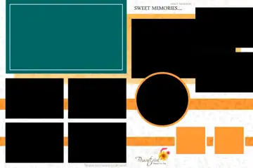 Free Modern Wedding Photo Album 20x30 PSD – Mandala Art