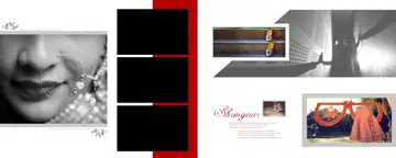 Free Ornate Karizma Photo Album 12x30 PSD – Bokeh Lights