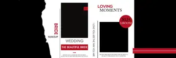 Free Ornate Wedding Album 12x36 PSD – Lotus Design
