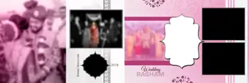 Free Premium Wedding Album 12x36 PSD – Brush Strokes