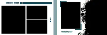 Free Rich Maroon Mehndi Wedding Album 12x36 PSD – Pastel Clouds