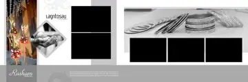 Free Royal Wedding Album 12x36 PSD – Bokeh Lights