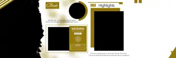 Free Royal Wedding Album 12x36 PSD – Damask Texture