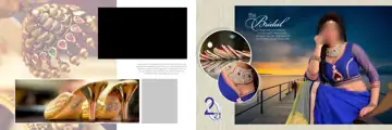 Free Royal Wedding Album 12x36 PSD – Kolam Pattern