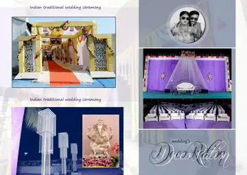 Free Royal Wedding Photo Album 17x24 PSD – Kolam Pattern