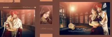 Free Stylish Pre-Wedding Album 12x36 PSD – Peacock Art