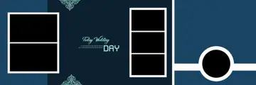 Free Timeless Wedding Album 12x36 PSD – Pastel Clouds