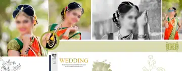 Free Timeless Wedding Album 14x36 PSD – Brush Strokes