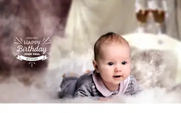Free Traditional Birthday & Baby Album PSD – Peacock Art