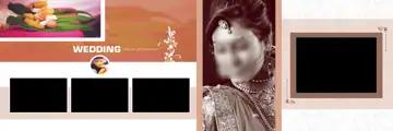 Free Traditional Wedding Album 12x36 PSD – Bokeh Lights