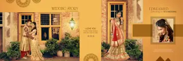 Free Traditional Wedding Album 12x36 PSD – Mandala Art