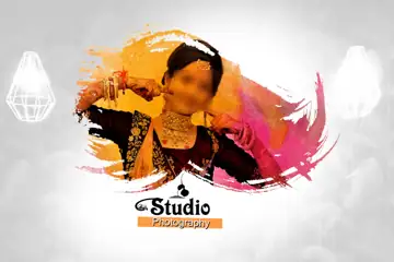Free Traditional Wedding Album Cover PSD – Mandala Art