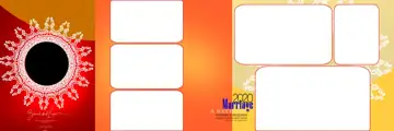 Free Vibrant Indian Wedding Album 12x36 PSD – Glitter Accents
