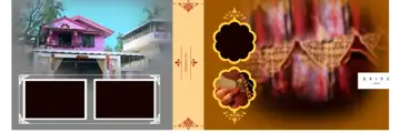 Fresh Album 12x36 PSD for Indian Wedding – Gold Frame