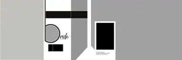 Fresh Album 12x36 PSD for Pre-Wedding – Geometric Lines