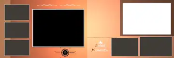 Fresh & Luxury Wedding Album 12x36 PSD with Rose Petals