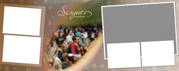 Fresh Photo Album 12x30 PSD for Wedding – Temple Motif