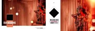 Fresh & Rich Maroon Wedding Album 12x36 PSD with Brush Strokes