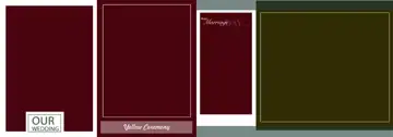 Fresh Silk Texture Wedding Album 14x40 PSD
