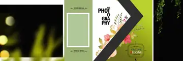 Fresh Wedding Album 12x36 PSD – Bokeh Lights