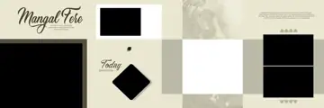 Fresh Wedding Album 12x36 PSD – Brush Strokes