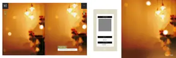 Golden & Soft Pastel Wedding Album 12x36 PSD with Rose Petals