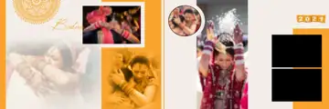 Graceful Mandala Art Wedding Album 12x36 PSD