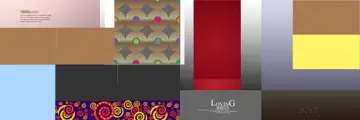 Graceful Muslim Wedding Album 12x36 PSD with Bokeh Lights