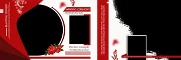 Graceful & Premium Wedding Album 12x36 PSD with Royal Arch