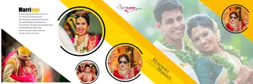 Graceful Wedding Album 12x36 PSD – Kolam Pattern