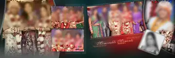 Graceful Wedding Album 12x36 PSD – Peacock Art