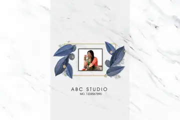 Graceful Wedding Album Cover 12x18 PSD with Kolam Pattern