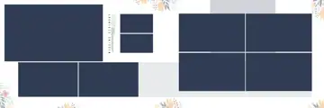 Grand & Artistic Wedding Album 12x36 PSD with Vintage Frame