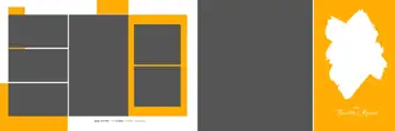 Grand Geometric Lines Haldi Wedding Album 12x36 PSD